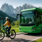 Mobilità green tra le montagne altoatesine: mezzi pubblici e alternative per muoversi senza auto