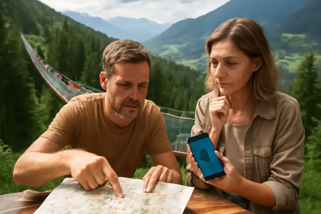 Come scegliere una camminata sulle passerelle sospese in Alto Adige? Trucchi per evitare code e soste affollate
