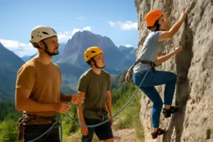 Arrampicata per principianti in Alto Adige: istruttori esperti e falesie panoramiche adatte a tutti