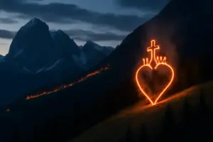 Quando si accendono i fuochi del Sacro Cuore in Sudtirolo? Spettacolo naturale e spirituale tra le montagne